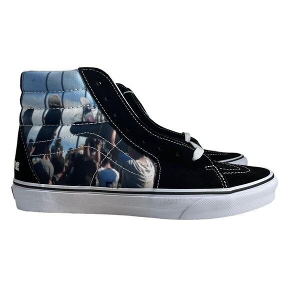 NWT Vans Sk8 Hi Sneaker Moca Frances Stark Black Size M10.5 W12.0 VN0A5KRHA55 - Picture 2 of 11